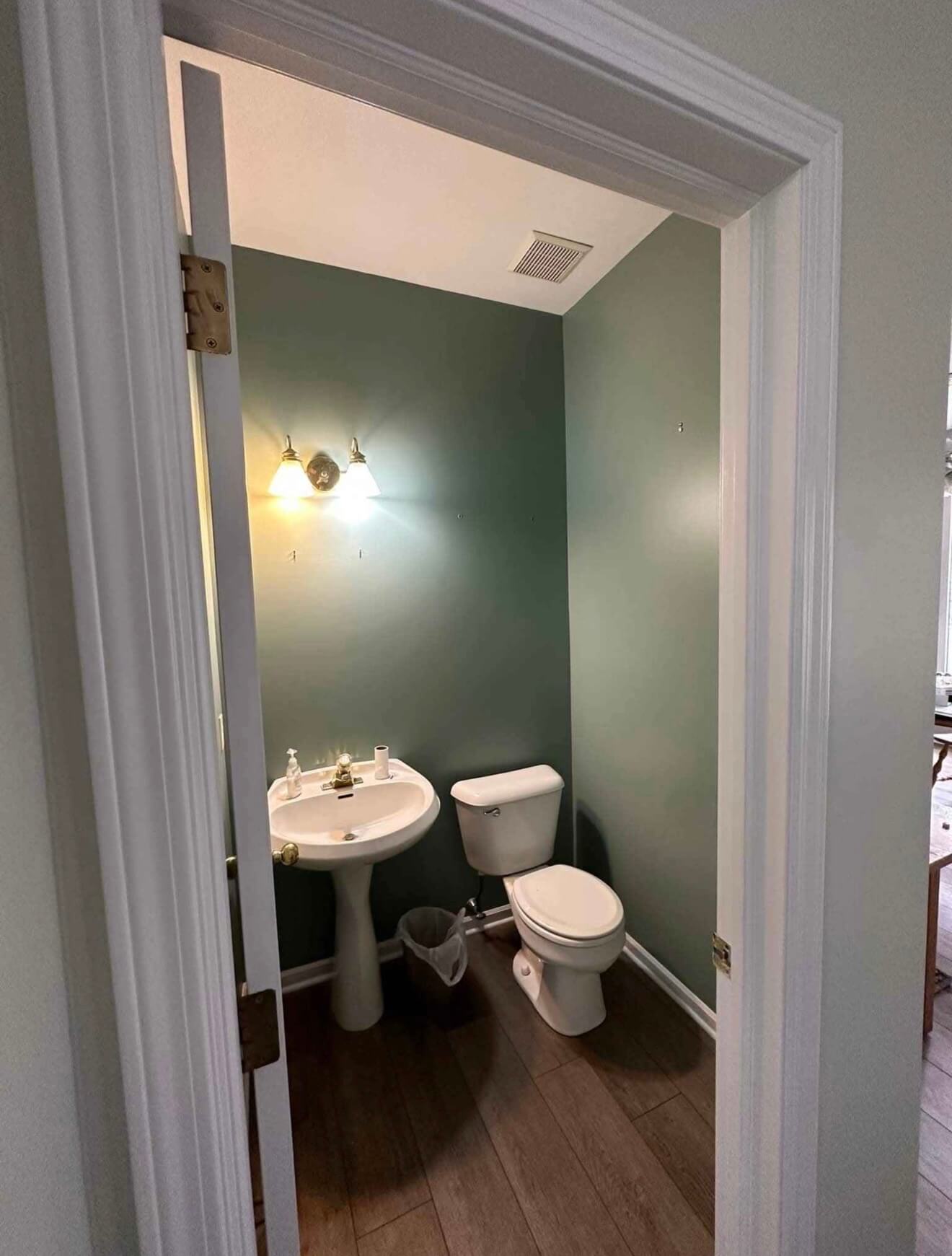 After decorating